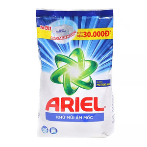 Detergente Ariel en polvo, quitamanchas fuerte, fórmula avanzada para ropa blanca y de color, proveedor al por mayor - Product Image 3