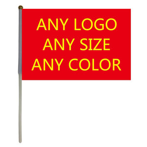 Bandera Personalizada con Cualquier Logotipo, Tamaño y Color, Impresión por Transferencia de Calor, Servicio OEM, Tejido de Malla de Polipropileno Transpirable, Tallas Grandes - Product Image 1