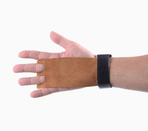 Hardihood International Premium Leather Adjustable Hook Loop Gymnastics <b>Palm</b> Grips <b>Cross</b> Training Weight Lifting Fitness Unisex - Product Image 4