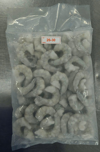 Haute qualité Vannamei crevettes congelées peau crue déveinée IQF queue sac 26/30 A2 couleur Vietnam prix pas cher - Product Image 4