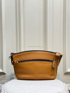 Bolso bandolera de piel auténtica con estampado de animales y pelo de estilo occidental para mujer, bolso bandolera de lujo de alta calidad al por mayor, novedad - Product Image 5