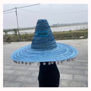 Sombreros de Paja Mexicanos Coloridos al por Mayor para Eventos de Fiesta - Product Image 1