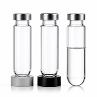 Flacons en verre injectables, bouteilles d'huiles essentielles, contenants de stockage, flacons compte-gouttes