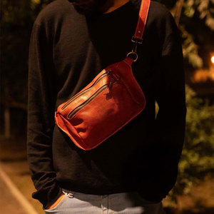 Sac banane sport Econex en PU avec fermeture éclair, sangle détachable, capacité inférieure à 21L, pour femmes, chasse, usage extérieur, compatible téléphones - Product Image 6