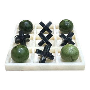 Juego de Mesa Tic Tac Toe de Resina Decorativa de Lujo, Juego de Estrategia Premium para Decoración del Hogar y la Oficina - Product Image 3