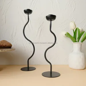 Modern Elegant Handmade Christmas Candlestick Holder for Trendy Living <b>Spaces</b> and Luxury Interior Design - Product Image 4
