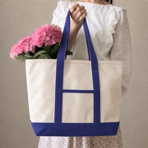 Sac fourre-tout en toile de coton extra épais 800 GSM avec fermeture éclair - Product Image 2