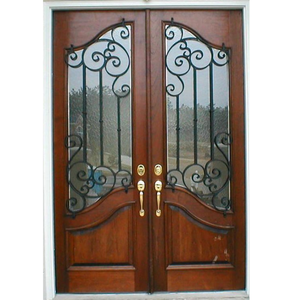 Compre productos de puertas de hierro de primera calidad y opciones de puertas de seguridad de acero resistente diseñadas para mantener a su querida familia completamente protegida. - Product Image 2