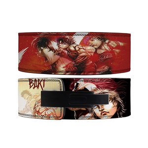 Cinturón de Gimnasio de Cuero Premium con Diseño Personalizado Impreso, Transpirable, Ajustable, con Hebilla de Palanca, para Entrenamiento de Peso Muerto y Levantamiento de Pesas, con Cierre Rápido - Product Image 1