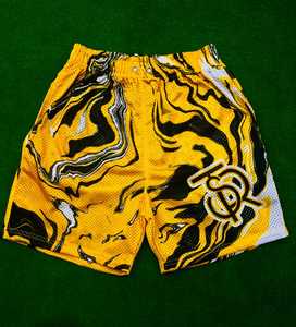 Pantalones Cortos Deportivos de Malla Sublimados Personalizados, Transpirables, para Entrenamiento Deportivo, Baloncesto, Gimnasio, OEM, ODM, Venta al Por Mayor - Product Image 4