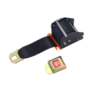 Cinturón de Seguridad Retráctil de 2 Puntos con Bloqueo Automático de Poliéster HO-CEF033 - Product Image 1