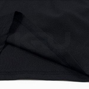 Uniforme de golf imprimé à manches courtes pour hommes, coupe active, en polyester/coton tricoté, respirant, léger, vêtements de sport pour l'entraînement - Product Image 4