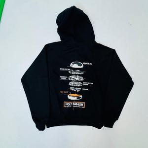 Sudaderas con capucha de invierno oversize de corte cuadrado con cremallera de cuarto, 100% algodón, con bordado personalizado efecto desgastado y lavado a la piedra, diseño de moda streetwear, fabricadas por ZEYN - Product Image 1