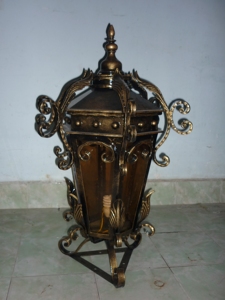 Modern Long <b>Strip</b> Square Outdoor <b>LED</b> Wall <b>Light</b> Wrought Iron Body Polycarbonate Shade <b>Waterproof</b> IP65 Villa Gate Garden - Product Image 3