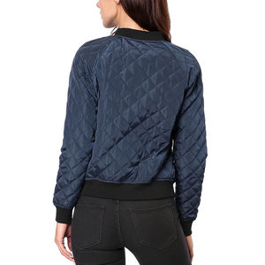 Professional Zipper Up Womens Quilted Bomber <b>Jacket</b> Breathable Water Resistant Nylon Fitness <b>Cropped</b> Quilted Bomber Girls <b>Jacket</b> - Product Image 6