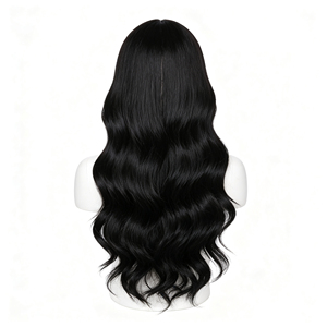 วิกผมแท้แบบลูกไม้ด้านหน้า 13*4 แบบลอนยาว  แสกกลาง - Product Image 2