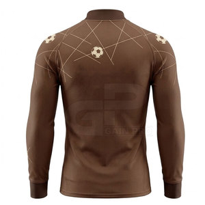 Camiseta de compresión de secado rápido con control de humedad para fútbol, entrenamiento físico, entrenamiento intenso y actividades deportivas - Product Image 2