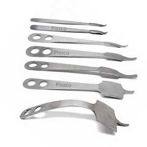 PISSCO Surgical Retractor Set Bone Retractor Set Orthopedic Retractor Set Surgical <b>Instrument</b> Set for Bone Surgery 7 PCS - Product Image 2