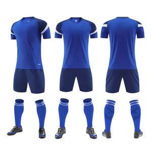 Groothandel op maat gemaakte voetbaltrainingsuniformen voor kinderen en volwassenen met gepersonaliseerde namen, nummers en logo's - Product Image 2