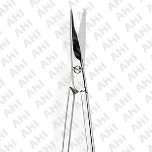 AHI Curved Sharp Stainless Steel Nail <b>Scissors</b> High Quality Durable Nail Art Beauty Instruments Wholesale - Product Image 5