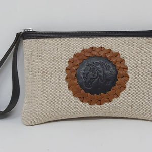 Sustainable Fashion Jute Ladies Purse Handmade Eco Friendly Handbag - Product Image 1