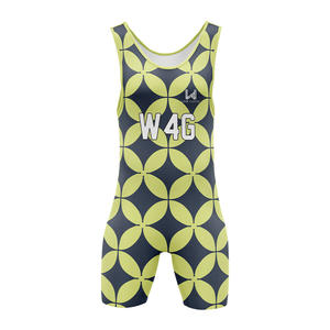 Singlet de Artes Marciales y Lucha Libre para Hombre, Estampado por Transferencia de Calor, Ligero, Duradero, Elástico, de Spandex/Poliéster, de Secado Rápido - Product Image 1