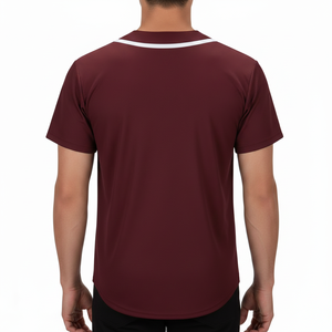 Maillot de baseball imprimé de qualité supérieure, très confortable, 100 % polyester, unisexe adulte, antibactérien, très demandé. - Product Image 2