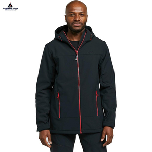 Veste softshell personnalisée pour homme, imperméable, coupe-vent, veste de randonnée, fabricant OEM, logo personnalisé - Product Image 1