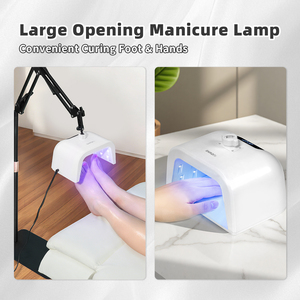 SNRQI Lampe UV LED professionnelle pour le séchage des ongles avec capteur intelligent pour manucure et pédicure, lampe LED pour les pieds - Product Image 3