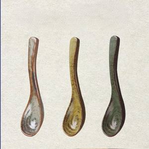 Vaisselle de cuisine japonaise, petite cuillère à riz en céramique rétro créative, design rétro créatif, cuillère japonaise par Universal Overseas - Product Image 6