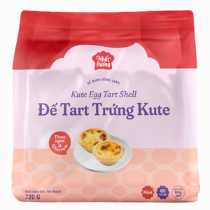 Massive Wholesale Supplier Shipping Global Unbaked Tart Frozen Dessert Portuguese Egg Tart Shell <b>Small</b> Size 720G Bakery HALAL - Product Image 1