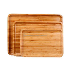 High Quality <b>bamboo</b> <b>fiber</b> serving trays for home dining wholesale eco friendly natural <b>bamboo</b> lightweight durable from Vietnam - Product Image 5