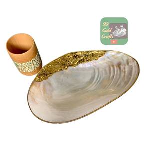 Fábrica de platos de nácar de alta calidad de Vietnam para aperitivos de banquetes de boda y regalos de recuerdo económicos y de moda. - Product Image 6