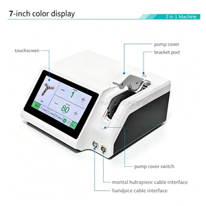 Système de piézochirurgie dentaire électrique en plastique et moteur d'implantation 2-en-1, appareil de rhinoplastie et de chirurgie implantaire - Product Image 2
