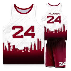 Conjuntos de Baloncesto con Diseño Personalizado, Servicio OEM, Diseña Tu Propio Uniforme de Baloncesto, Conjuntos de Uniformes de Baloncesto para Jóvenes y Hombres - Product Image 6