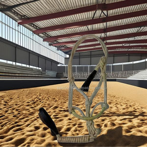 Arnés de cuerda de PP personalizado Rub International, trenzado a mano con crin de caballo auténtica y cuero crudo, cómodo para montar. - Product Image 1