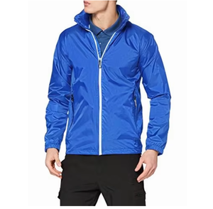Wholesale Coated Sporty Mens Lightweight Hooded Windbreaker <b>Jacket</b> <b>Waterproof</b> Quick Dry Outdoor Sports Coat High Quality OEM - Product Image 5