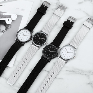 Fashion Quartz Watch, Silicone/alloy Strap and Thin Luminous Pointer Display for Women's <b>Light</b> Luxury Business Watch - Product Image 3