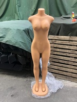 Mannequin de Mode Femme Grande Taille en Plastique Pas Cher, Présentoir de Vêtements