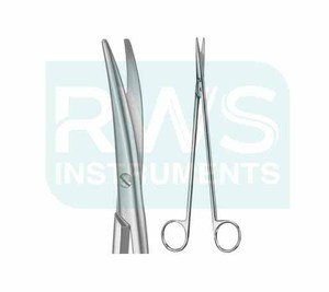 กรรไกรผ่าตัดแบบมืออาชีพ RWS INSTRUMENTS รุ่น Metzenbaum-Nelson ผลิตจากเหล็กกล้า สำหรับการผ่าตัดด้วยมือ ได้รับการรับรองมาตรฐาน CE - Product Image 4