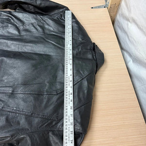 Vintage 90s Pu Leather Trench Coat Duster Men's Cyber Punk Goth Lined <b>Jackets</b> - Product Image 6