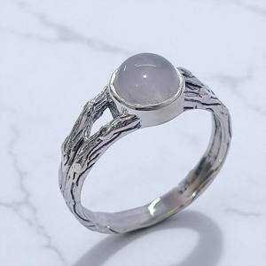 Anillo de Plata de Ley 925 Hecho a Mano con Piedras Preciosas, Anillos de Turquesa de Joyería Fina - Product Image 2