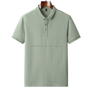 Camisetas Polo de Alta Calidad para Hombre, Talla Grande, Básicas, Simples, de Algodón Puro, Ropa Masculina, Camiseta Polo 100% Algodón - Product Image 1