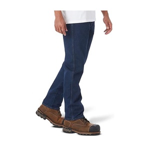 Pantalon en jean décontracté pour hommes, vente en gros, fabricants, dernier design, logo personnalisé imprimé, haute qualité, prix abordable, bleu - Product Image 6