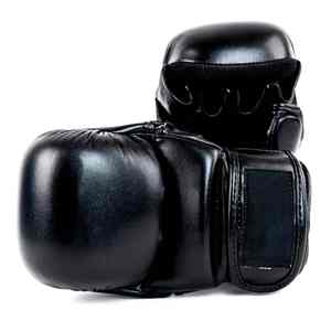 Gants de boxe professionnels, gants d'entraînement Sanda, gants de combat pour sacs de sable, unisexe, 14 ans et plus (matériau PU) - Product Image 1