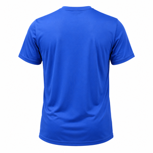 T-shirt de sport pour homme à séchage rapide avec logo personnalisé, respirant, en polyester, pour l'entraînement, la gym, la course à pied, vêtements de sport en gros - Product Image 3