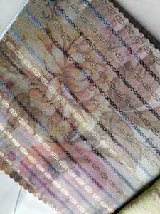 ผ้าปักลายดอกไม้พร้อมลวดลายดอกไม้แบบมีเท็กซ์เจอร์ - Product Image 3