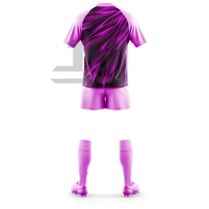 Ensemble d'uniformes de rugby personnalisés, maillot et short imprimés, anti-transpiration, coupe-vent, écologiques, 100 % polyester sans couture - Product Image 4