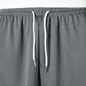 Shorts de sport légers en molleton bouclette avec empiècements en maille, style décontracté, imperméables, tricotés, motif tendance sur le devant - Product Image 3