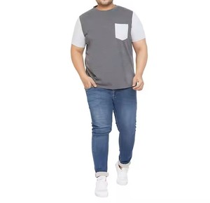 T-shirts 100 % coton bio pour hommes, légers, 250 GSM, avec logo personnalisé, impression de qualité et col rond. - Product Image 4
